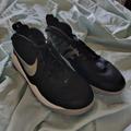 Nike Shoes | Nike Boys Team Hustle Basketball Shoe | Color: Black | Size: 7bb