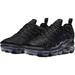 Nike Shoes | Nike Air Vapormax Plus (Womens Size 9.5) Shoes Dh1063 001 Triple Black | Color: Black | Size: 9.5