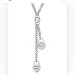 Michael Kors Jewelry | Michael Kors Sterling Silver Mother Of Pearl Padlock Necklace | Color: Silver | Size: Os