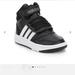 Adidas Shoes | New Without Box Boys' Adidas Toddler Hoops Mid 3.0 Sneakers Sz Us 6k | Color: Black/White | Size: 6bb