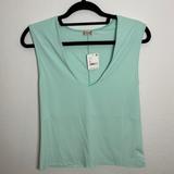 Free People Tops | Free People Second Skin Tank | Color: Blue | Size: Xl