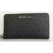 Michael Kors Bags | New Michael Kors Jet Set Travel Large Flat Phone Case Logo Wallet Black | Color: Black | Size: Os