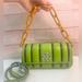 Tory Burch Bags | Authentic Tory Burch Kira Bombe Stripe Flap | Color: Green | Size: Os