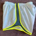 Nike Shorts | Nike Athletic Joggers Size Large Blue And Green Good Condition | Color: Blue/Green | Size: L