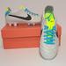 Nike Shoes | Like New Nike Tiempo Legend Iv Fg - Size 5 Soccer Cleat | Color: Blue/Silver | Size: 5bb