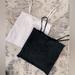 Brandy Melville Tops | 2 Brandy Melville Tops Smocked Tube Top Tank Tops Black White Cute Layering S M | Color: Black/White | Size: S