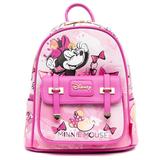 Disney Bags | Disney Minnie Mouse Pink Mini Backpack Minnie Fashion Backpack Minnie Mouse Gift | Color: Pink | Size: 1"H X 8.5"W X 4"