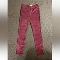 Madewell Pants & Jumpsuits | Madewell 10” High-Rise Skinny Jeans Maroon Stretch Velvet Edition 26 J8623 $130 | Color: Red | Size: 26