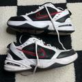 Nike Shoes | Nike Air Monarch Iv White Varsity Red Black Men's Size 8 Trainers | Color: Black/Red/White | Size: 8