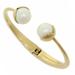 Kate Spade Jewelry | Kate Spade Dainty Sparklers Pearl Cuff Bracelet | Color: Gold/White | Size: Os