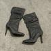 Jessica Simpson Shoes | Jessica Simpson Layzer Rhinestone Slouch Boots Size 8 | Color: Gray/Silver | Size: 8