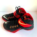 Nike Shoes | Lebron Nike Zoom Soldier 8 Basketball Shoes Sneakers Size 13 Black And Red | Color: Black/Red | Size: 13