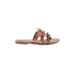 Jeffrey Campbell Sandals: Tan Solid Shoes - Women's Size 8 - Open Toe