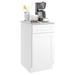 HOMEIBRO Ready To Assemble Base Cabinet - 2-door w/ 1-drawer in White | 34.5 H x 18 W x 24 D in | Wayfair SW-B18-LCx