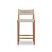 George Oliver Jarlin 30" Patio Bar Stool Wood in Brown | 38 H x 19 W x 20 D in | Wayfair 6B4EA18A4D94410F9958628875422459