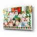 The Holiday Aisle® Doggie Merry Christmas On Plastic/Acrylic by Christine Rotolo Print Plastic/Acrylic in White | 16 H x 24 W x 0.2 D in | Wayfair