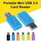 Mini lecteur de carte USB 2.0 Micro SD TF carte mémoire adaptateur USB 2.0 lecteur de carte