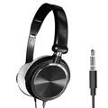 Casque supra-auriculaire filaire HD stéréo basse pliable réglable casque pour PC téléphone MP3