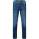 Straight-Jeans MAC "Arne" Gr. 34, Länge 32, blau (dark blue) Herren Jeans Straight Fit