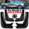 Set geformte Schmutz fänger für Mazda 3 Mazda 3 BP 4dr Limousine Limousine 2019 2020 2021 2022 2023