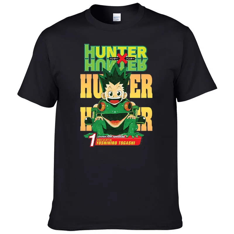 Anime Hunter x Hunter Anime T-Shirt Sommer neue Baumwolle T-Shirt lässig Harajuku Street Bekleidung lässig Kurzarm Top F128