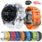 Quick fit 22 26mm Uhren armband für Garmin Fenix 7x Pro 7 51mm 6x6 GPS 5 5x plus 3 Stunden Band Soft Outdoor Sport Silikon Uhren armbänder