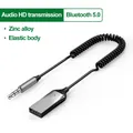 Ricevitore Bluetooth per auto Aux cavo Audio Jack da 3.5mm per MP3 Music Mic Speaker Wireless