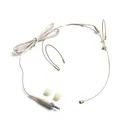 Binaurales Headset-Mikrofon Kopf mikrofon 1 2 m Gleichstrom 2 0 V bis 10V drahtlos über Ohr mikrofon