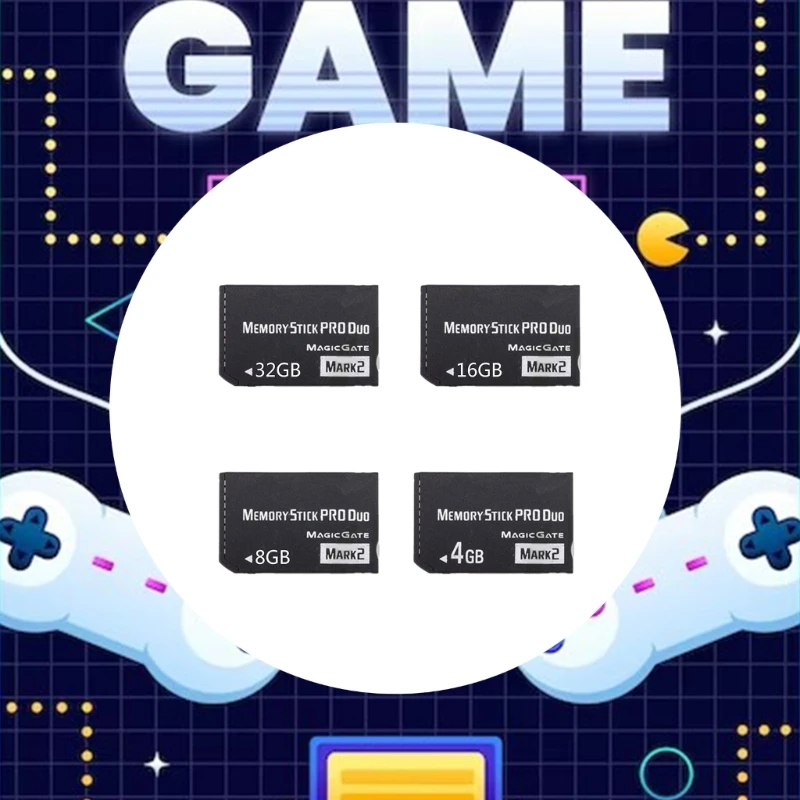4GB/8GB/16GB/32GB Memory Stick Pro-Speicher karten mit hoher Kapazität für psp1000/2000/3000 ms Pro Duo-Gaming-Speicher karte Image