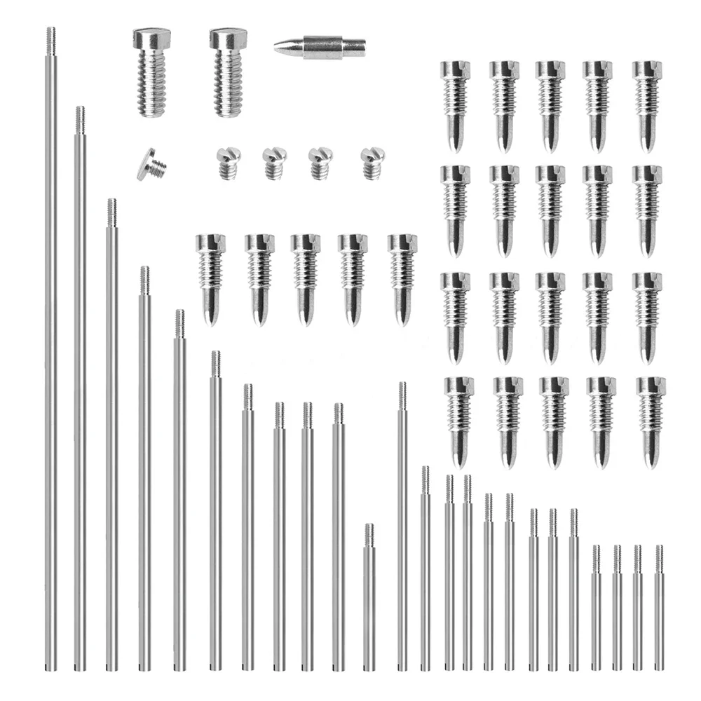 57 teile/satz Soprans axophon Ersatzteile Set Sax Reparatur Werkzeugs atz Stahl Sax Zubehör Holz blasinstrument Ersatzteile Image