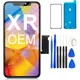 Oled panta lla für iphone xr lcd display touchscreen digitalis ierer baugruppe für iphone xr oled 3d