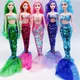 30cm Puppe Kleidung Pailletten Meerjungfrau Rock Prinzessin Kleid modischen Anzug für Barbie 1/6 bjd