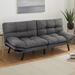 Futon Sofa Bed - Sleeper Convertible Futon Couch, Memory Foam Couch Convertible Loveseat for Living Room