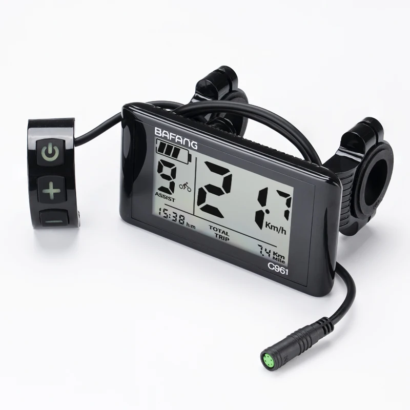 Ebike C961 Display Control Panel für BAFANG BBS01B BBS02B BBSHD Motor Elektrische Fahrrad Komponenten Mid Motor Conversion Kit Image