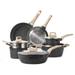 Kitchen Cookware Sets, Nonstick Pots and Pans Set 11 Pcs Nonstick Pot, Cookware, Frying Pans (Granite, induction cookware)