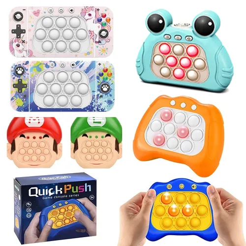 Elektronische Quick Push Light Up Pop-Spiel Gadget Spielzeug sind Handheld-Spiel Spielzeug