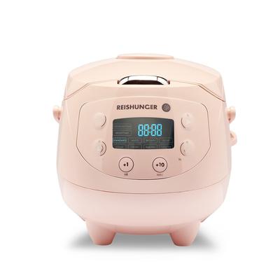 Mini Rice Cooker & Steamer, with Keep-Warm & Timer, 3.5 Cups Small Rice Cooker with Ceramic Inner Pot, 8 Programs, 1-3 People
