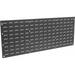 Quantum Storage 48 Wide x 19 High Gray Louvered Bin Panel Use with Quantum Storage Systems - ALL QUS Bins