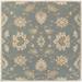 Mark&Day Area Rugs 8x8 Beresford Traditional Medium Gray Square Area Rug (8 Square)