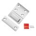 Rooha Ultra-Thin Stainless Steel Cabinet Door Magnetic Door Buckle Without Punching Silver