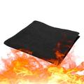Colaxi Camping Fire Pits Mat Outdoor Fireproof Blanket Fire Resistance Wood Burning Fireproof Mat Grill Mat for Yard Picnic Lawn BBQ 76.2cm