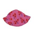 Pre-owned Hanna Andersson Girls Pink | Red Floral Hat size: 1-3 Years
