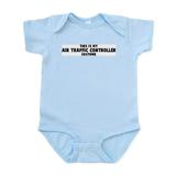 CafePress - Air Traffic Controller Costum Infant Bodysuit - Baby Light Bodysuit Size Newborn - 24 Months