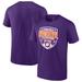 Unisex Fanatics Branded Purple Clemson Tigers 2023 NCAA Men's Soccer National Champions Official Logo T-Shirt