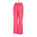 Tommy Hilfiger Track Pants - High Rise: Pink Activewear - Women's Size 32