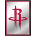 Houston Rockets 27" x 19" Framed Mirrored Wall Sign