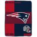 Pegasus New England Patriots 60" x 80" Sherpa Throw Blanket