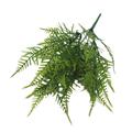 4pcs Simulation of Fern Potted Plastic Fake Grass Green Plant Home Decoration Artificial Greenery Bushes Fern Bush Plant Shrubs Home Garden Decor