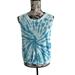 Free People Tops | Free People Movement Blue White Tie Dye Tank Top Size L New | Color: Blue/White | Size: L