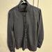 Nine West Shirts | Nine West Slim Fit Button Up Shirt | Color: Black/Silver | Size: S